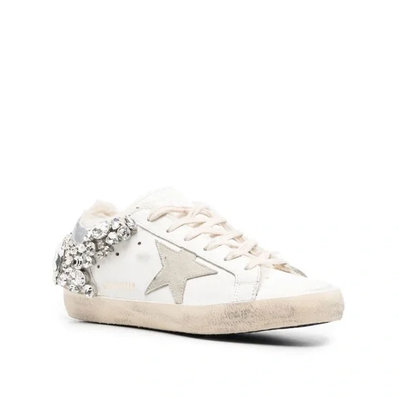Golden Goose Super-Star embellished low-top sneakers - Picture 3 of 11